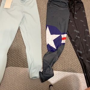 Feed me fight me yoga pants